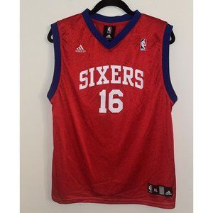 Philadelphia Red Blue 76ers NBA Youth Speights Jersey Size XL 18/20